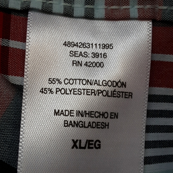 mens short sleeve casual button down shirt - Picture 5 of 6